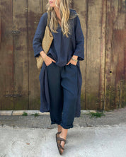 Miranda Cross | Longline Tunic Two-Piece Set