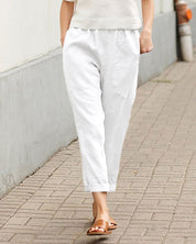 Élodie Sinclair | Casual Tapered Comfort Trousers For Women