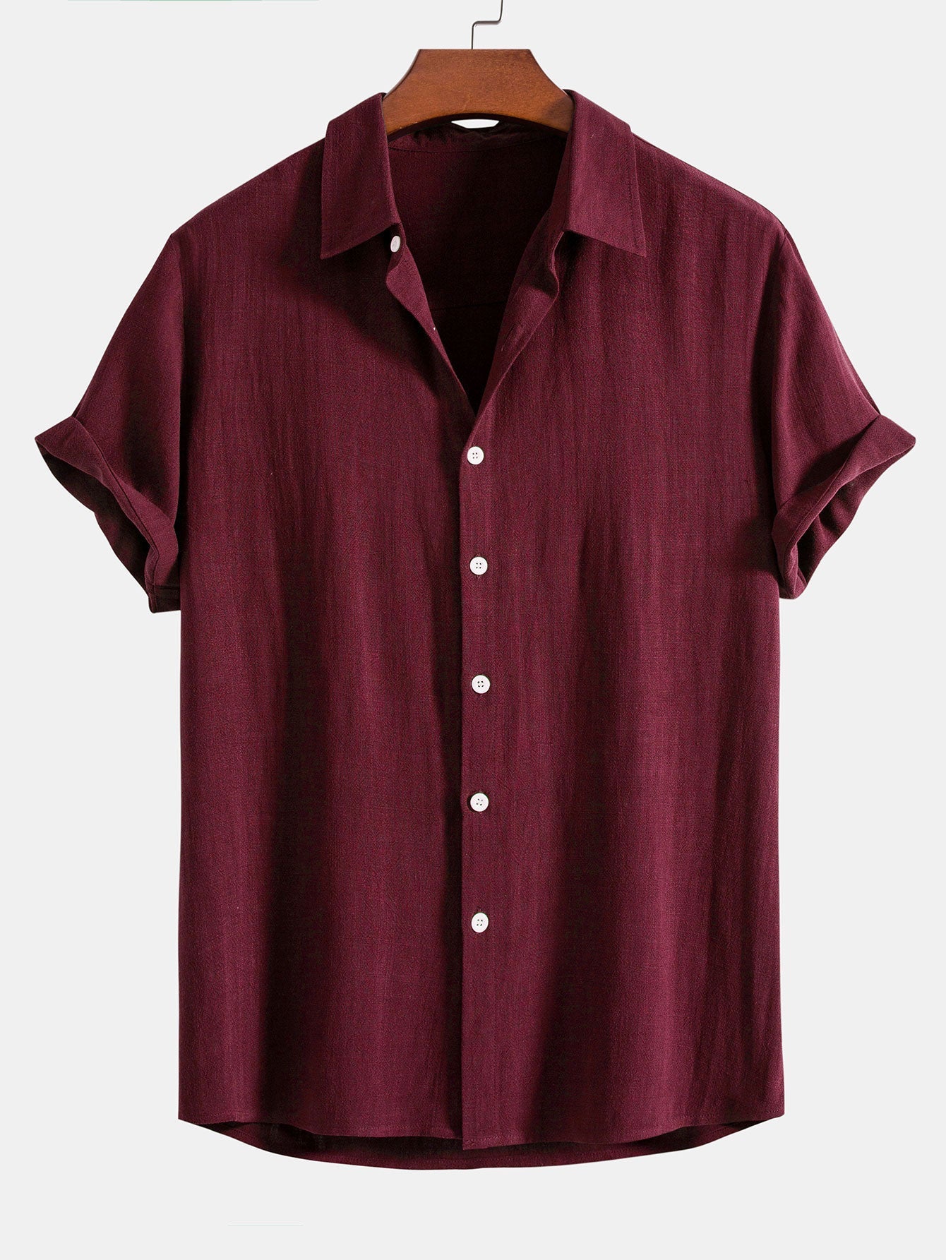 Lorenzo Moretti | Linen Short Sleeve Shirt For Men