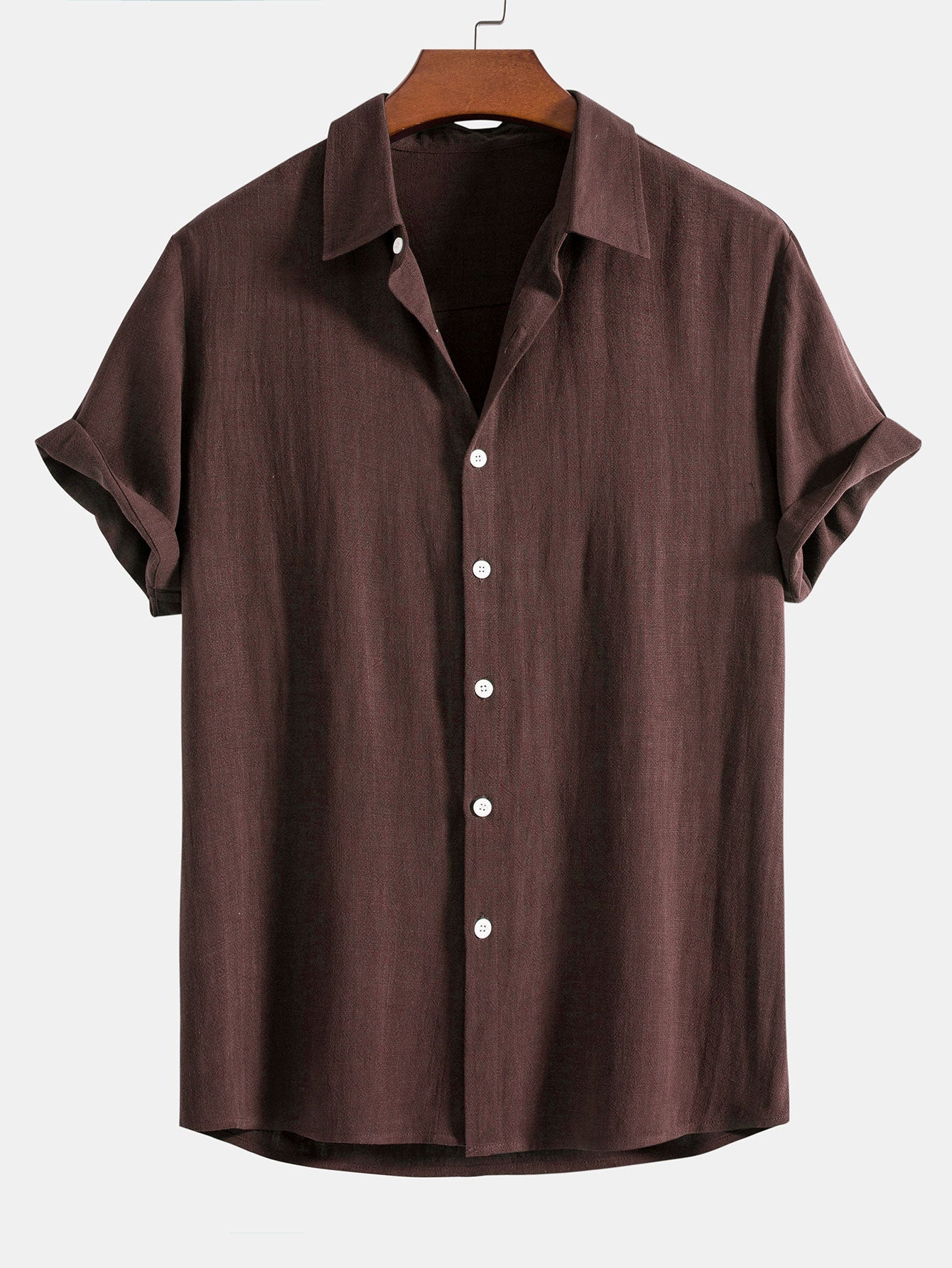 Lorenzo Moretti | Linen Short Sleeve Shirt For Men