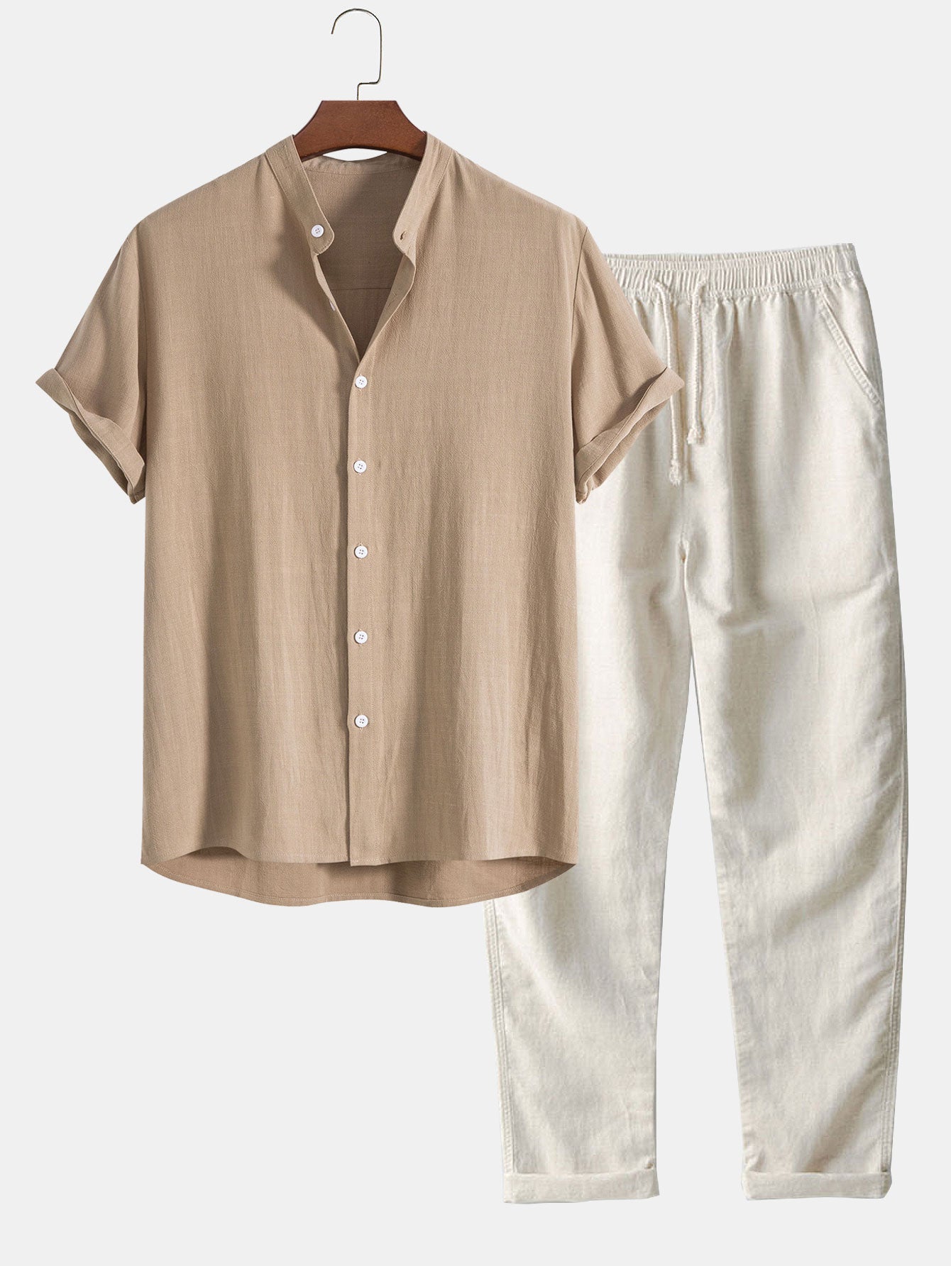 Louis Kensington | Linen Two-Piece Set For Men