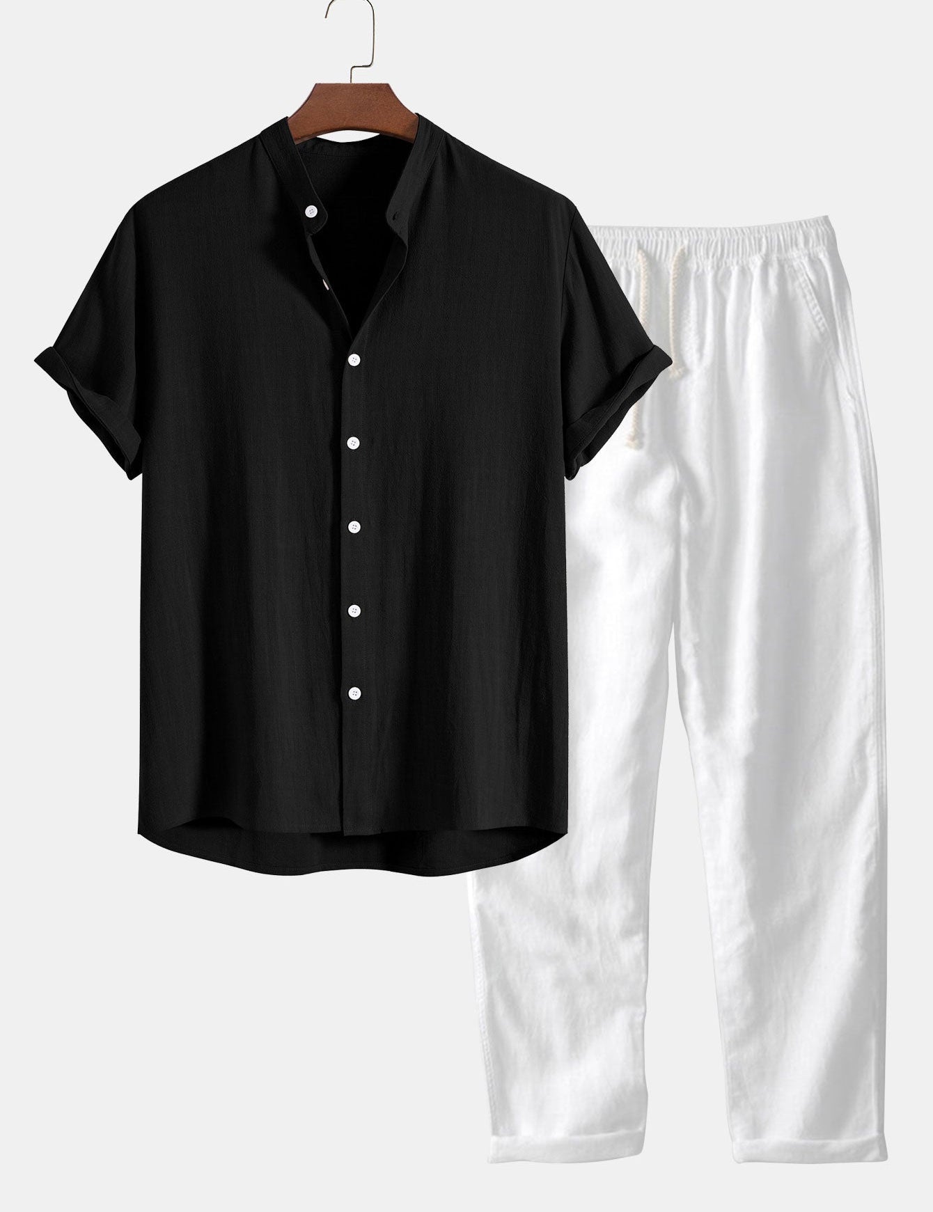 Louis Kensington | Linen Two-Piece Set For Men