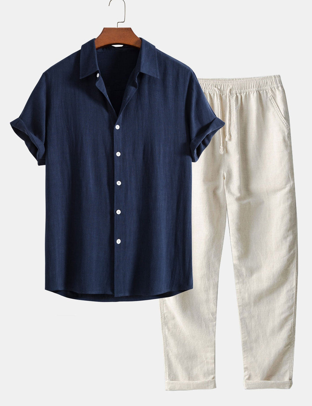 Louis Kensington | Linen Two-Piece Set For Men