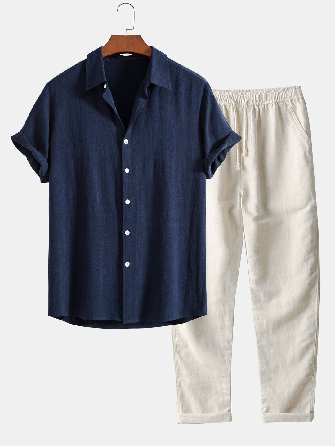Louis Kensington | Linen Two-Piece Set For Men