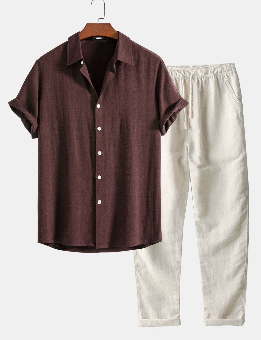 Louis Kensington | Linen Two-Piece Set For Men