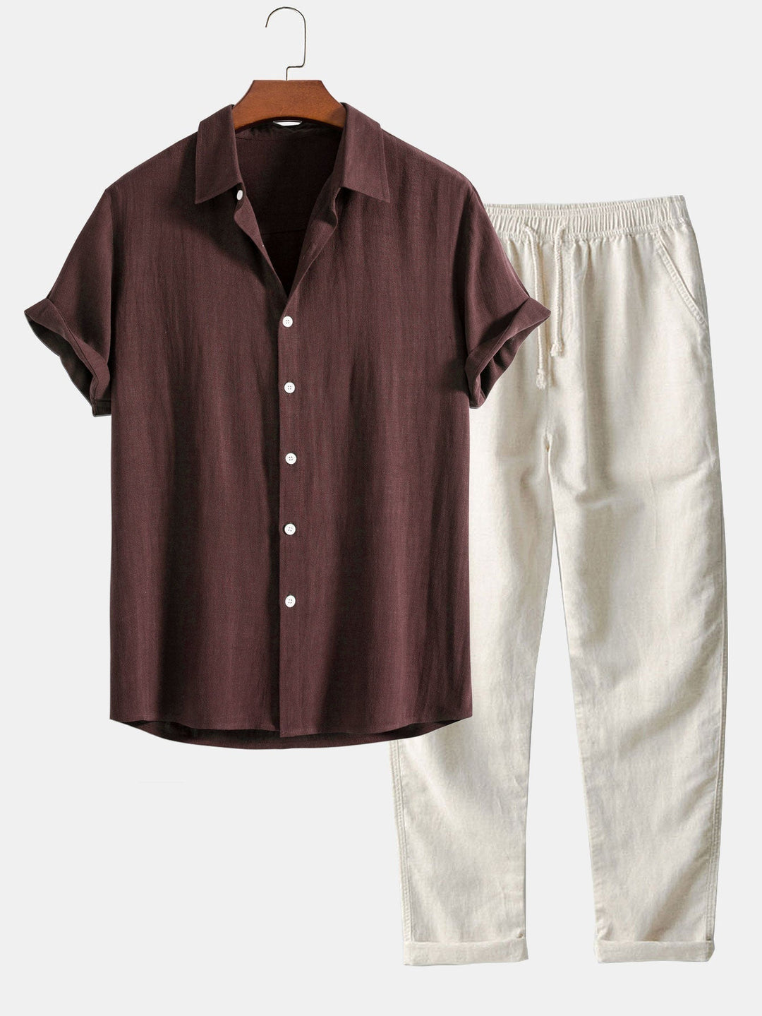 Louis Kensington | Linen Two-Piece Set For Men