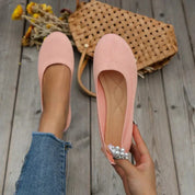 Élise Bernard | Breathable Minimalist Slip-On Flats For Women
