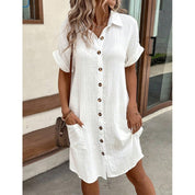 Victoria Monroe | Casual Shirt Dress For Women