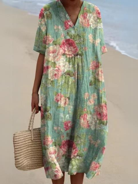Isabella Monroe | Floral Midi Dress For Women