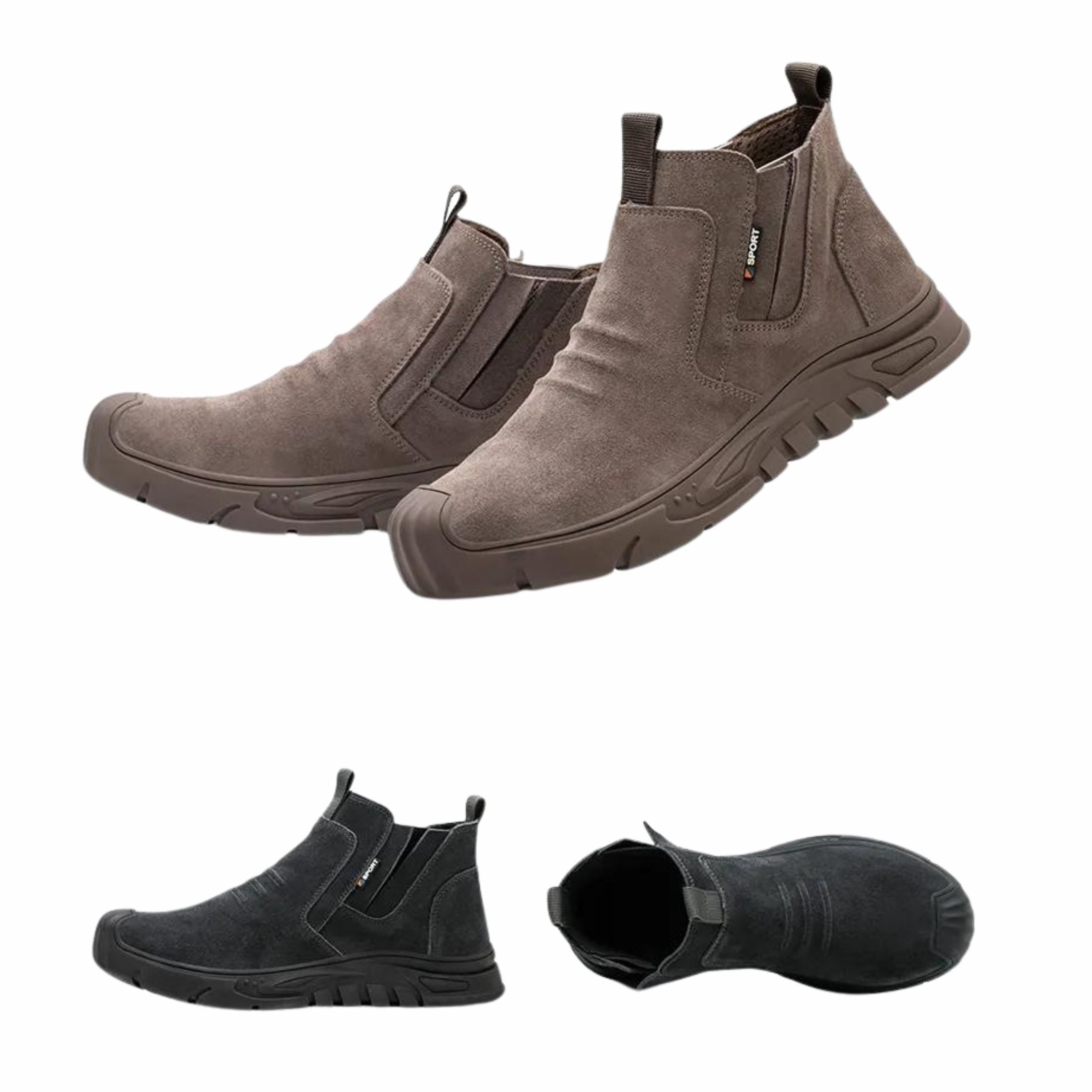 Noah Harrington | Suede Urban Chelsea Boots