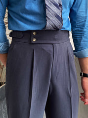 Luca Verano | Tailored Pleated Smart Trousers
