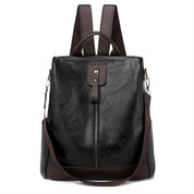 Isabella Vance | Convertible Leather Backpack For Women