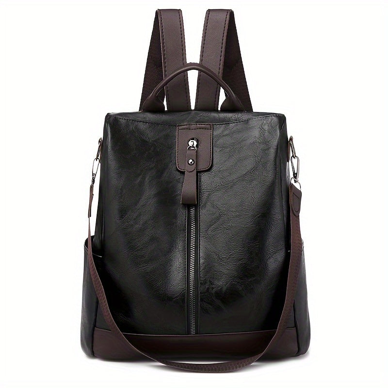 Isabella Vance | Convertible Leather Backpack For Women