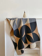 Valentina Moreau | Luxury Geometric Winter Scarf For Women