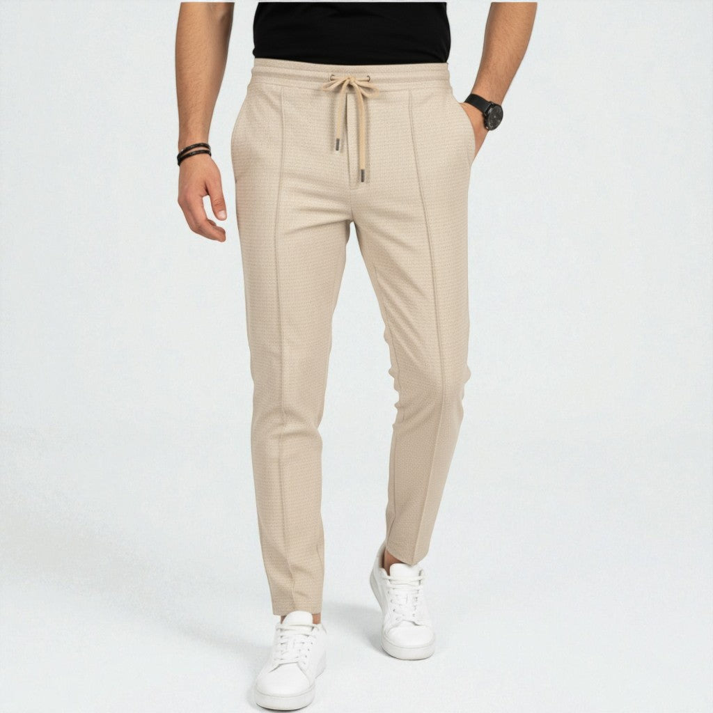 Matteo Ricci | Textured Drawstring Trousers