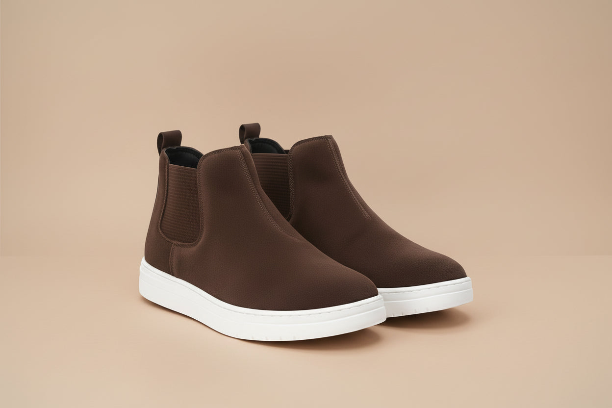 Luca Moretti | Leather Chelsea Boots For Men
