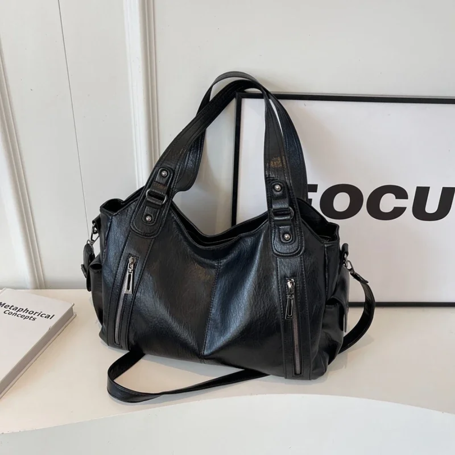 Charlotte Bellamy | Vintage Leather Tote Bag For Women