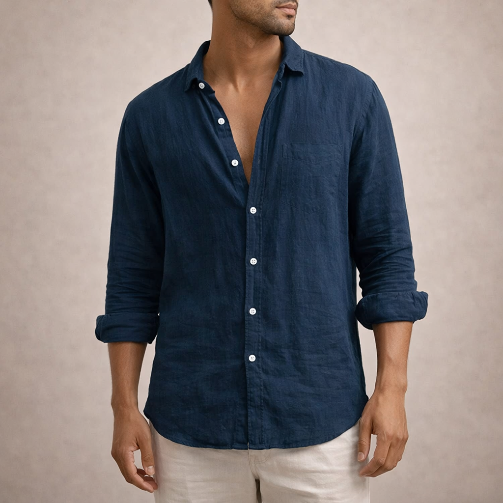 Gabriel Sinclair | Premium Linen Shirt For Men