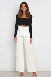 Sienna Laurent | High Waist Wide Leg Trousers For Women