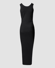 Sophie Beaumont | Elegant White Ruched Maxi Dress For Women