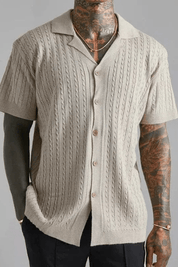 Matteo Sinclair | Knitted Summer Shirt For Men