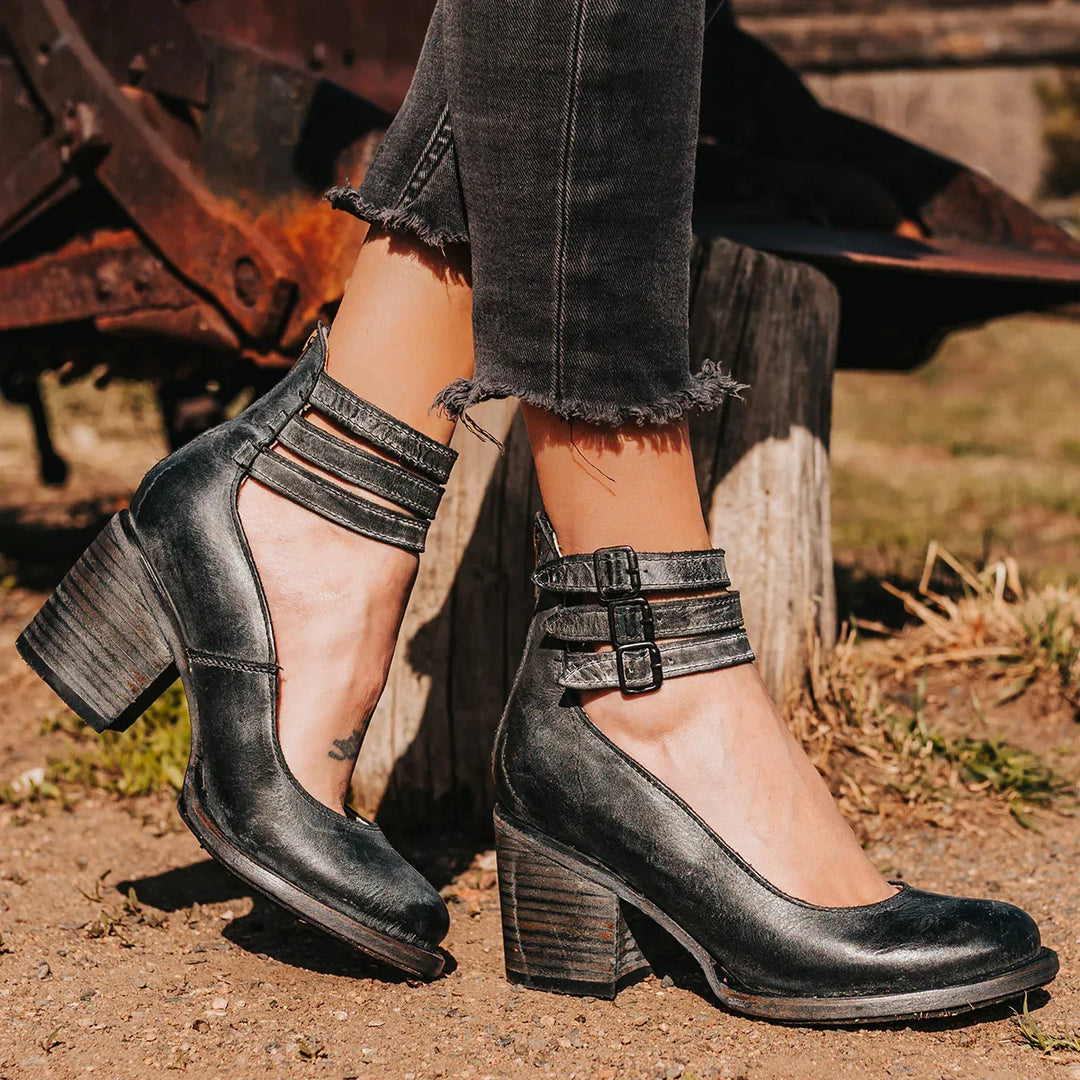 Arabella Kensington | Vintage Strap Heels For Women