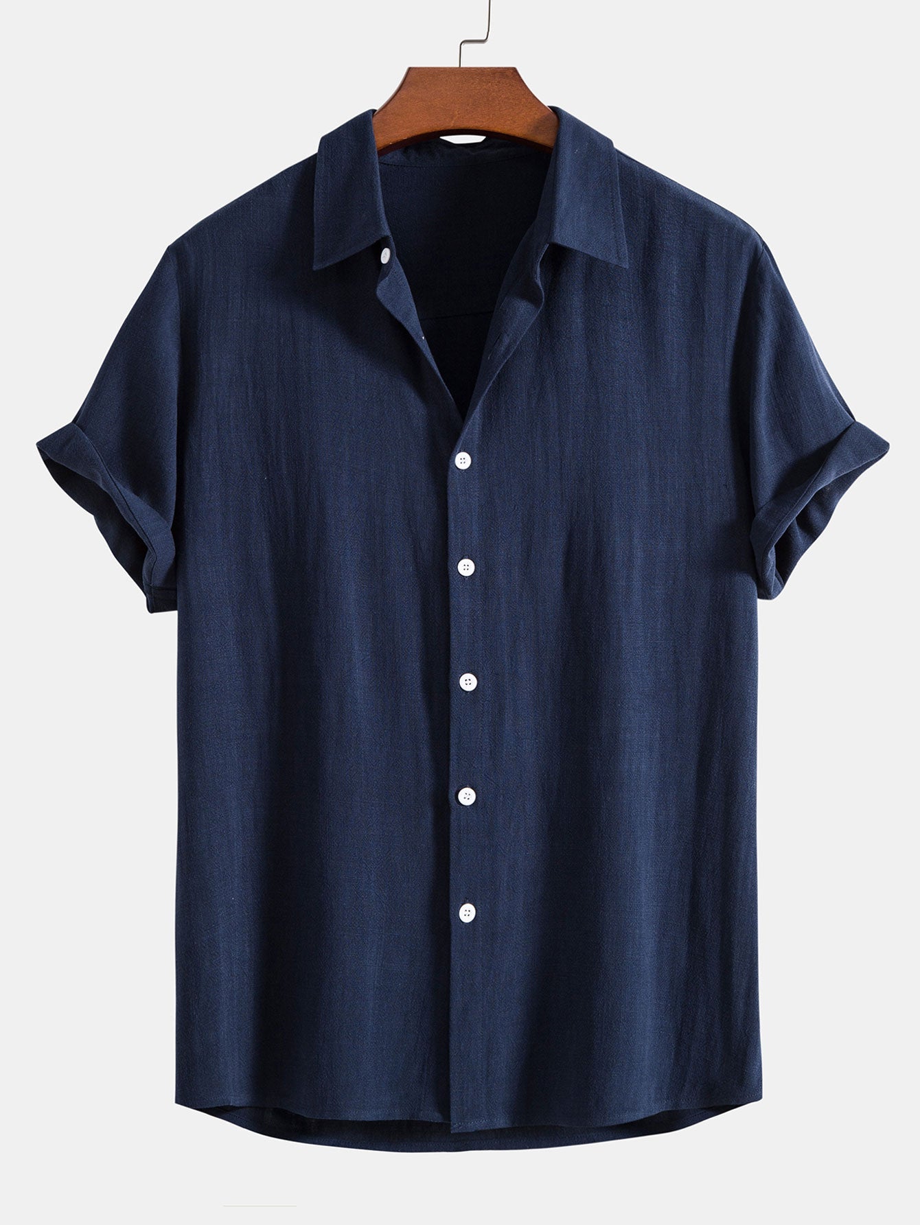 Lorenzo Moretti | Linen Short Sleeve Shirt For Men