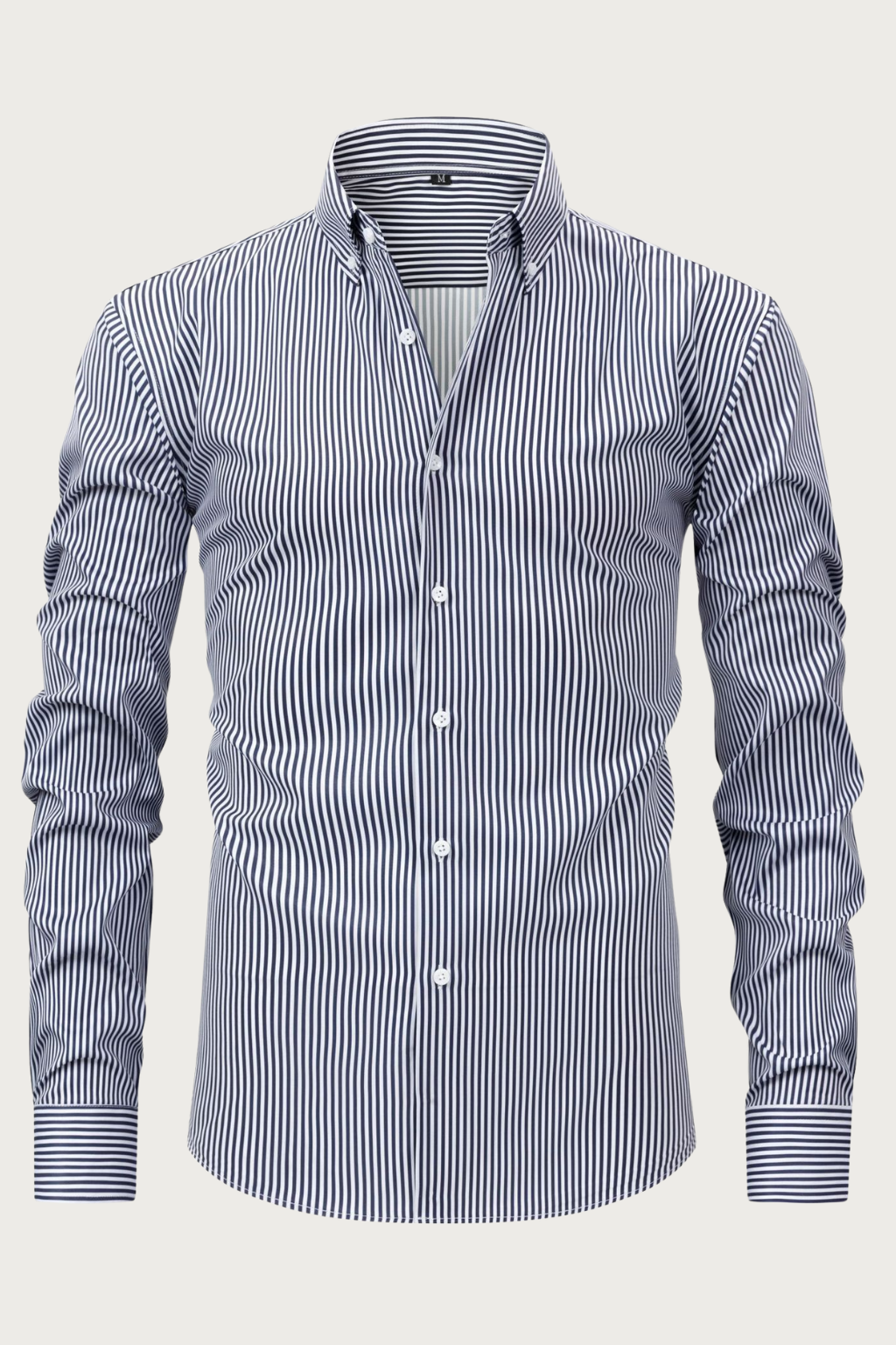 Adrian Cole | Striped Cotton Elegance Shirt