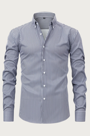Adrian Cole | Striped Cotton Elegance Shirt