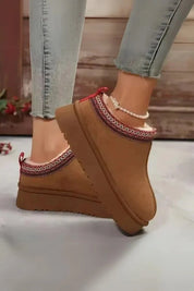 Elena Moretti | Winter Comfort Slip-On Shoes For Women