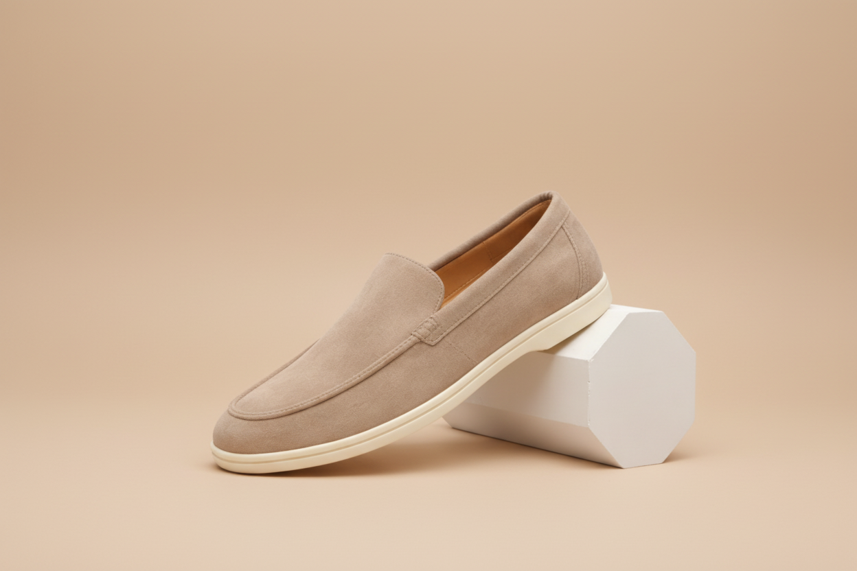 Luca Bianchi | Suede Slip-On Loafers