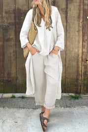 Miranda Cross | Longline Tunic Two-Piece Set