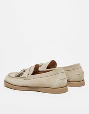 Genevieve Hartwell | Suede Tassel Loafers For Women