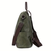 Isabella Vance | Convertible Leather Backpack For Women
