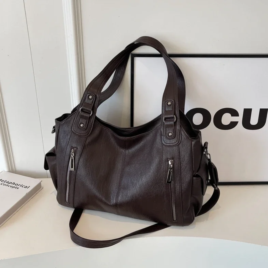 Charlotte Bellamy | Vintage Leather Tote Bag For Women