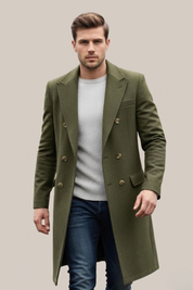 Riccardo Bellini | Milano Signature Double-Breasted Coat Luxe