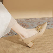 Jessica Gibbs | Casual Block Heel Loafers For Women