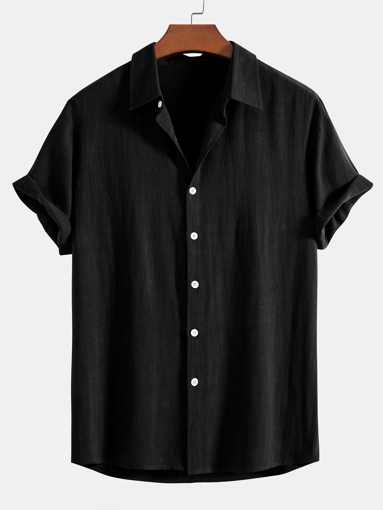 Lorenzo Moretti | Linen Short Sleeve Shirt For Men