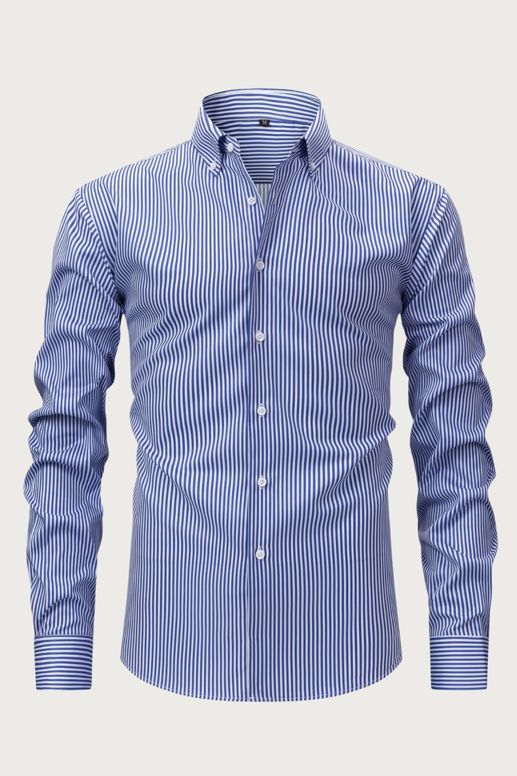 Adrian Cole | Striped Cotton Elegance Shirt