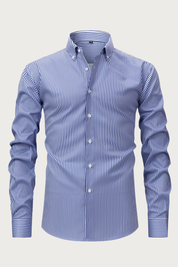 Adrian Cole | Striped Cotton Elegance Shirt