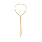 Célin | Adjustable Snake Chain Necklace in Gold or Silver
