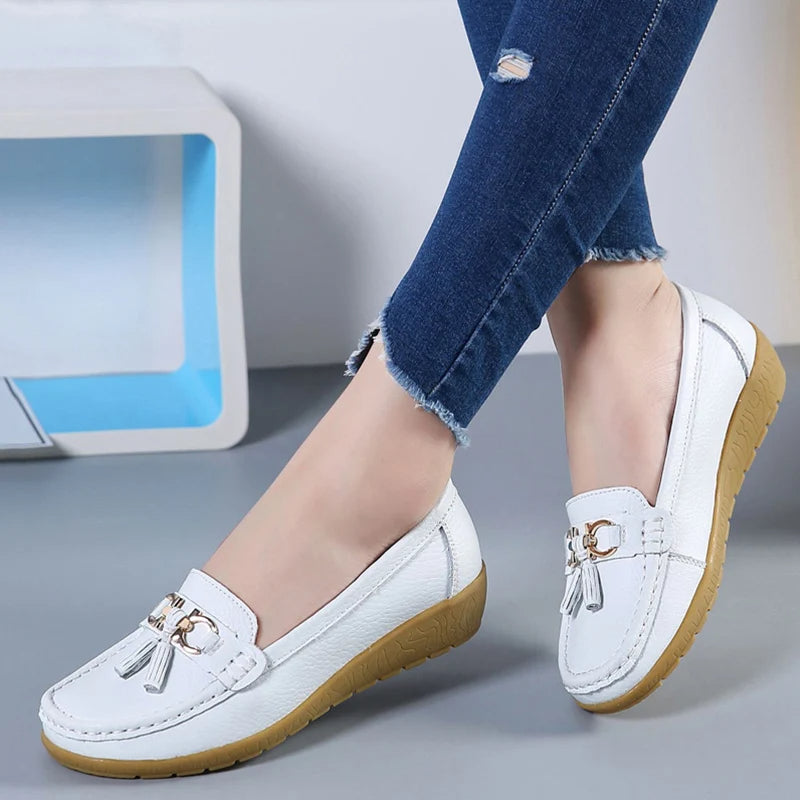 Charlotte Beaumont | Classic Tassel Loafers For Women