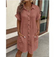 Victoria Monroe | Casual Shirt Dress For Women