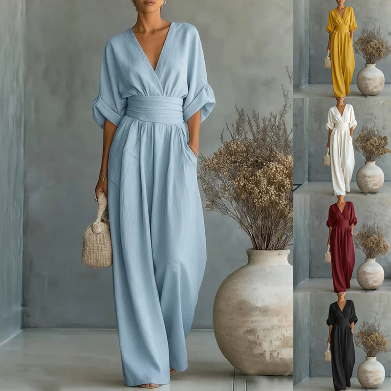 Isabelle Monroe | Elegant Wide Leg Jumpsuit For Women