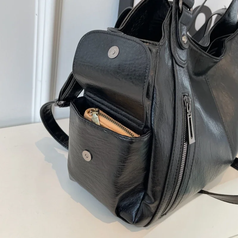 Charlotte Bellamy | Vintage Leather Tote Bag For Women