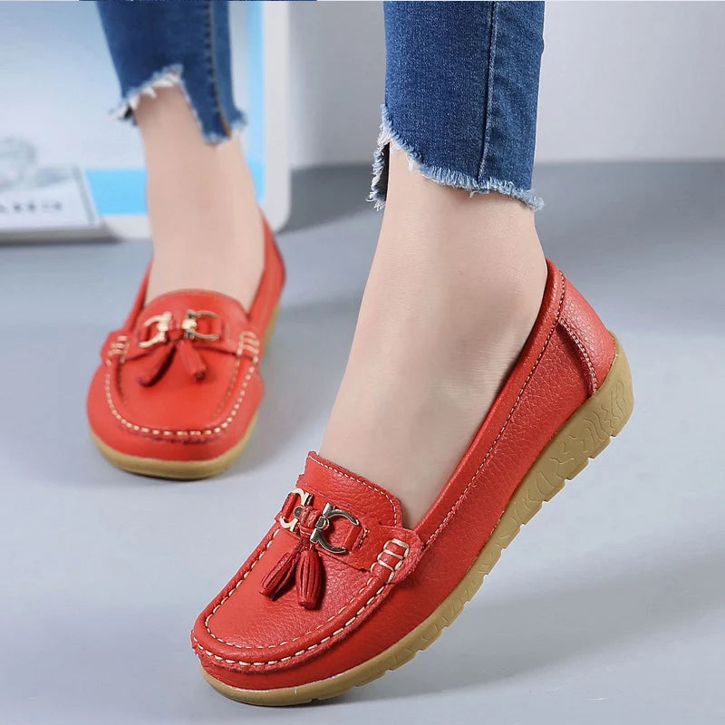 Charlotte Beaumont | Classic Tassel Loafers For Women