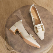 Jessica Gibbs | Casual Block Heel Loafers For Women