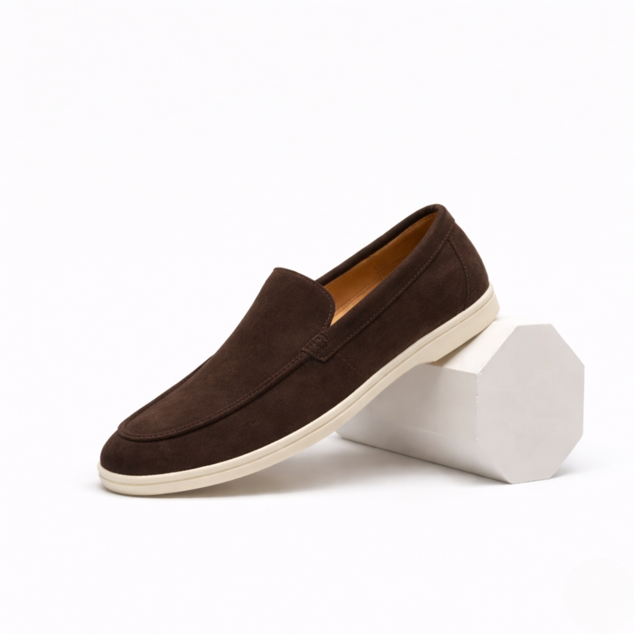 Luca Bianchi | Suede Slip-On Loafers