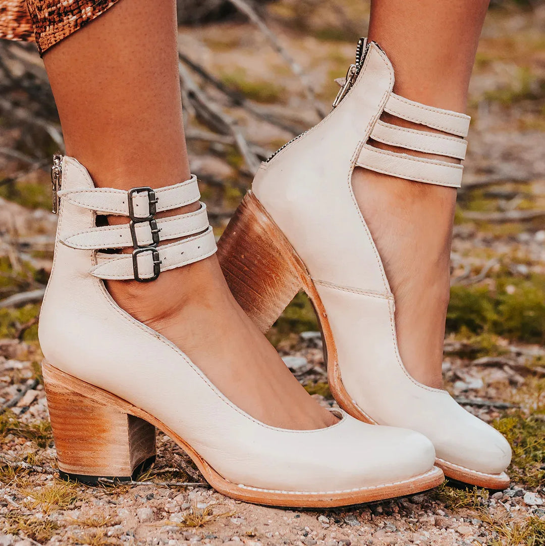 Arabella Kensington | Vintage Strap Heels For Women