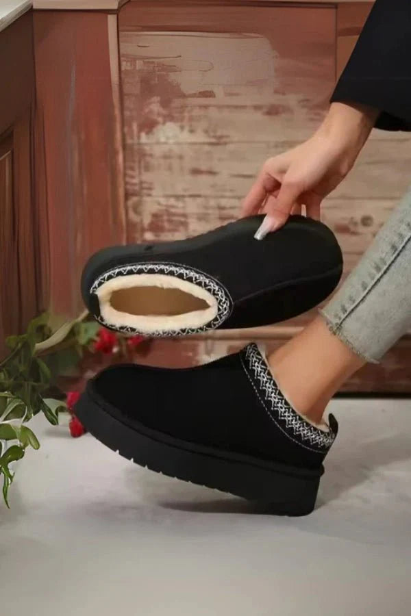 Elena Moretti | Winter Comfort Slip-On Shoes For Women